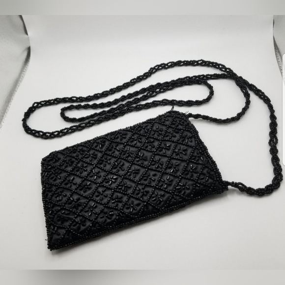 No Brand Handbags - Small Beaded Crossbody Phone Pouch W/2 Openings